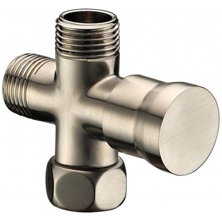 DAWN KITCHEN & BATH PRODUCTS INC Dawn Kitchen & Bath DTR090400 Push Pull Shower Diverter - Brushed Nickel DTR090400